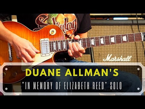 Duane Allman - Part 7 - In Memory Of Elizabeth Reed