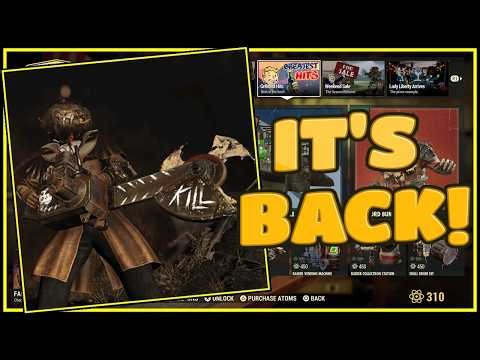 Atomic Shop Weekend Sale! (Mar. 6, 2026) - Fallout 76