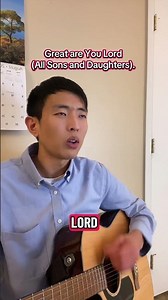 Great are You Lord by All Sons and Daughters. Cover.