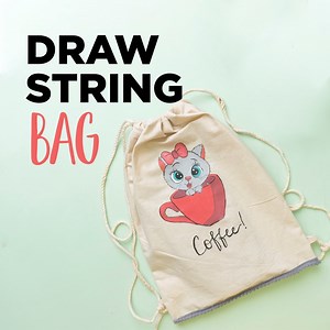 Draw String Bag | Back to school craft | DIY Fabric Painting Hey! Here is a simple yet fashionable Draw string bag design that can be done by yourself and impress your friends in class! Follow us for more trendy DIYs! #Drawstringbagideas #backtoschoolcraft #DIYfabricpainting #ventuno #ventunoart #artalltheway #fabricpainting #painting #stringbag #bag #diy Our Social Media: Watch more: http://www.21frames.in/artalltheway Follow us on Instagram: https://www.instagram.com/ventunoart Follow us on Fa