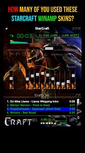 31K views · 374 reactions | How many of you used these Starcraft skins in Winamp? #starcraft #broodwar #barbajuega #fblifestyle #winamp | Barba Juega | Facebook