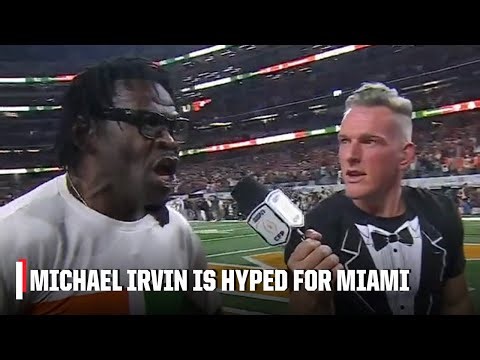 Michael Irvin & Pat McAfee GET HYPED for Miami's Cotton Bowl win over Ohio State 😤 | ESPN CFB