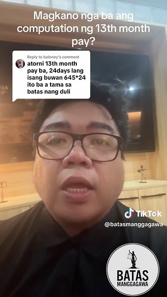 Paano I-compute ang 13th Month Pay?