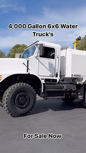 10K views · 319 reactions | Multiple 4,000 Gallon & 2,000 Gallon Water Truck’s In Stock Ready To Be Delivered!! | Midwest Military Equipment | Facebook