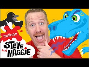 Storie Divertenti di Dinosauri per Bambini con Steve e Maggie Italiano