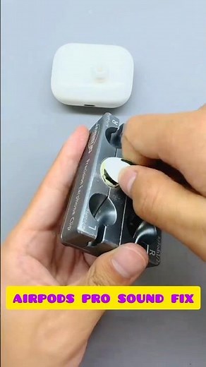 How to fix Apple airpods pro sound problem? ✅ #teardown #freevudsrepair #electronics #satisfying