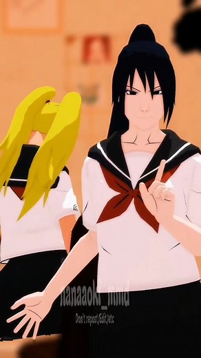 MMD 3D Anime Naruto Sasuko Animation Motion-AnotherSD