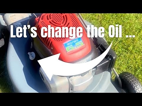 Honda GCV 160 / 190 Lawnmower Engine Oil change and oil level check