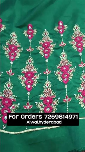 Beautiful Computer Embroidery Designs | Latest Designer Computer Embroidery Work