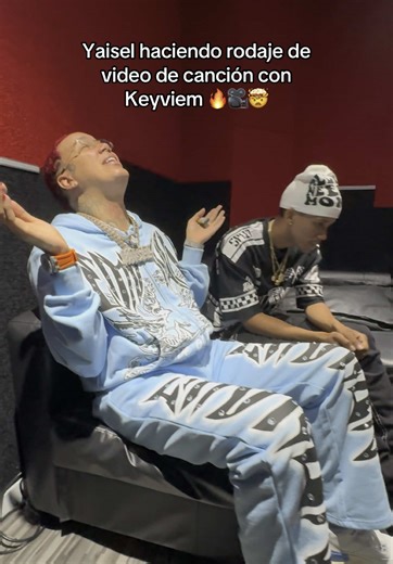 Yaisel y Keyviem: Grabando un Video Musical