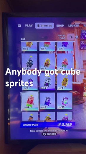 Cube sprites