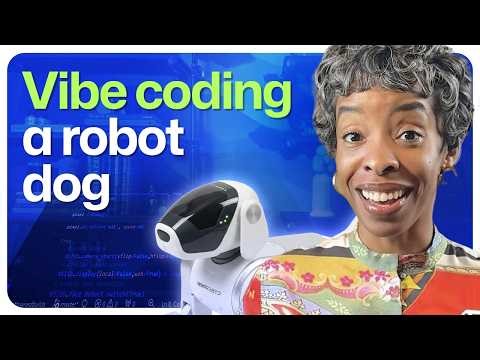 Giving a robot dog a personality using GitHub Copilot