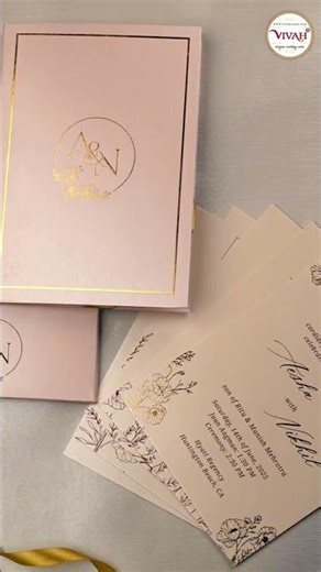 Classic and timeless wedding invitations