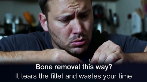 Fish bone tweezers deboner tool for salmon – fish tweezers bones remover pliers deboning tweezer tool, fish bone pliers pin bones deboner, stainless steel fish cleaning tools