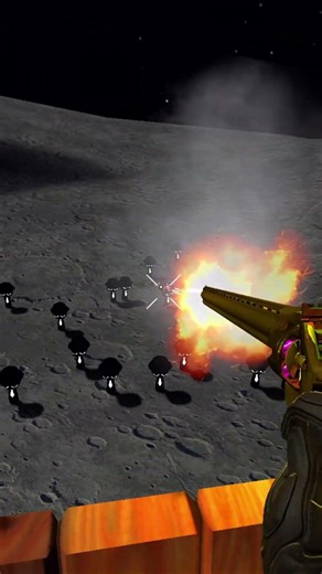 THESE SPACE MR BLACK SPRUNKI ARMY DESTROYED MY MOON BASE in Gmod!