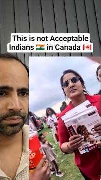 Indians making a mess on Canada Day #shorts #indiansincanada #civicsense