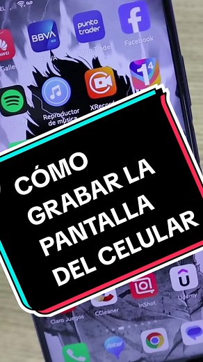 COMO GRABAR LA PANTALLA DE MI CELULAR CON MICROFONO Y AUDIO INTERNO #android #aplicaciones #celulares2024 #grabar #mejoresapps #trucosparacelular