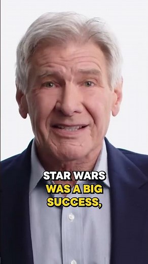 Harrison Ford Explains Han Solo's DEATH in The Force Awakens! #starwars #shorts