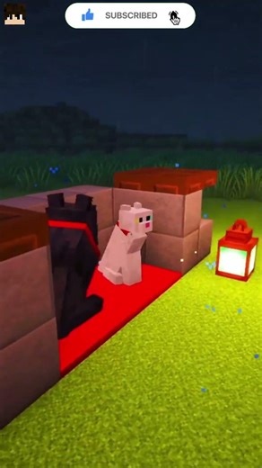 Minecraft House For My Animals ❤️🥺 #minecraft