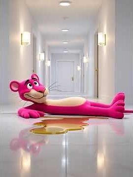 rat prank with pink panther#funny #cute #pinkpanthers #shortvideo #shorts