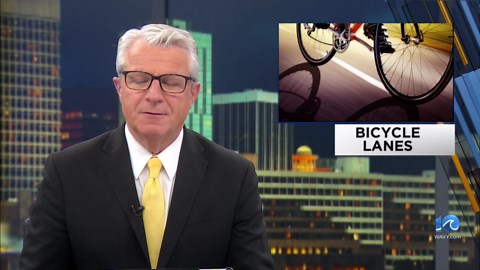 Crews start to reconfigure Granby St. for bike lanes