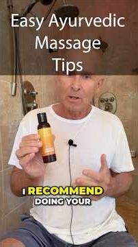 Ayurvedic Oil Massage Tip