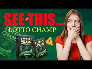 Lotto Champ Reviews – The Truth About This Viral AI Lottery Software