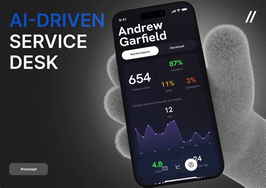 AI Mobile iOS App Design