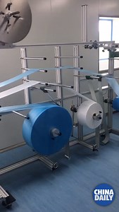 10K views · 743 reactions | #FightTogether To support the global fight against #coronavirus and secure mask supply, #China’s daily output has reached 110 million units, as production expansion moves into top gear. #Covid_19 #ChinaStory | Sci Hub China | Facebook