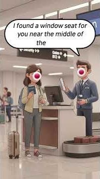 First Time Flying London – Check In at the Airport #learnenglish #travelenglish