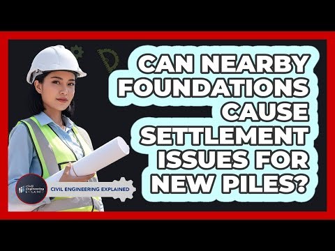 Can Nearby Foundations Cause Settlement Issues For New Piles?