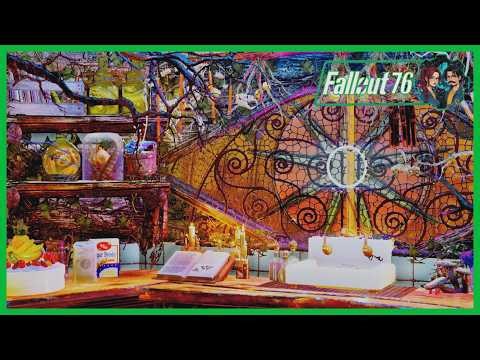 🟣 Fallout 76 CAMP Kitchen Showcase 🍳 | Cozy Build You NEED to See