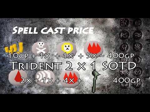 Staff of the Dead VS Trident of the Seas (Oldschool Runescape)