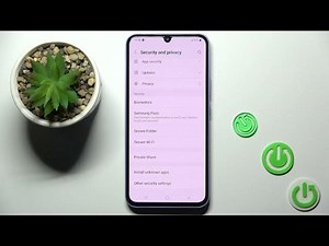 How to Allow Unknown Sources on Samsung Galaxy A34 - Install U...