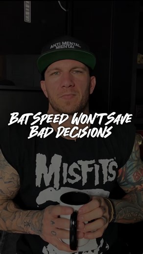Brandon Barnes | Mental Performance & Mindser on Instagram: "Bat speed won’t save bad decisions. I don’t care how hard you swing If your decision is late, rushed, or emotional, you’re already beat. Most hitters think more bat speed is the answer. But elite hitters don’t win with speed alone, they win with clarity. ⚠️ Bad Decisions Look Like This: • Chasing pitcher’s pitches • Swinging out of fear, not confidence • Guessing instead of hunting • Swinging just because you’re down in the count These
