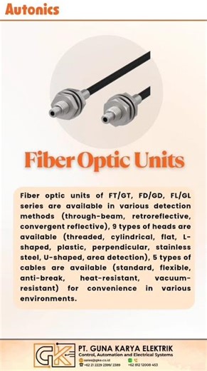 Autonics Fiber Optic Units