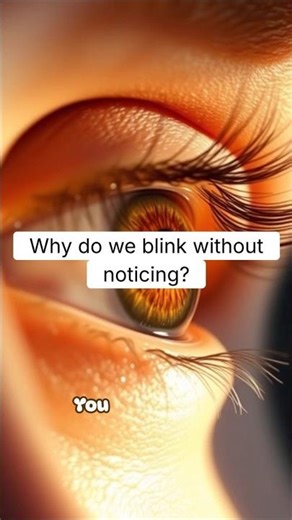 Why Do We Blink Without Noticing? | RapidSmartFacts