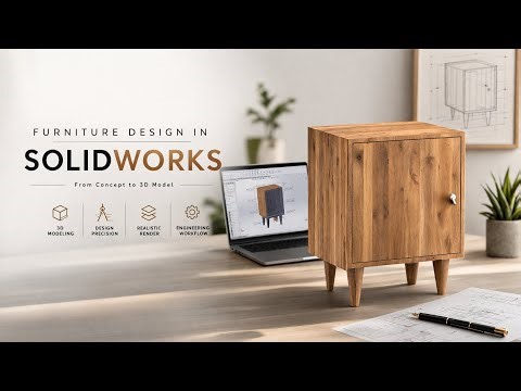 Furniture Design in solid works! N Rendering