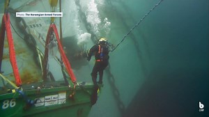 97K views · 628 reactions | With the Blueye Pioneer, Sjøforsvaret and others located above the surface, was able to watch Minedykkerkommandoen remove torpedoes from the sunken frigate Helge Ingstad. We are super impressed by their work! | Blueye Robotics | Facebook