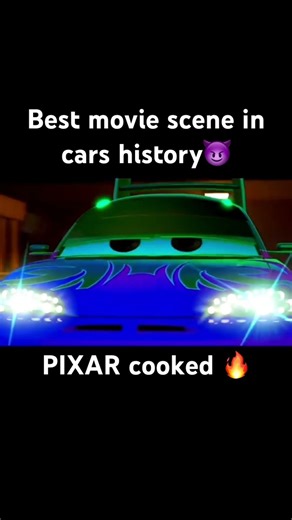 Best cars scene in a Pixar movie #automobile #sportscar #carshorts