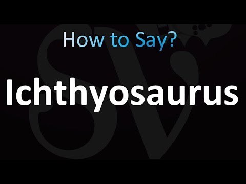 How to Pronounce Ichthyosaurus (correctly!)