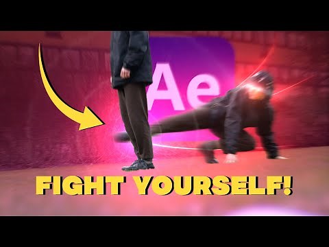 ANIME STYLE fighting (Adobe after effects tutorial)