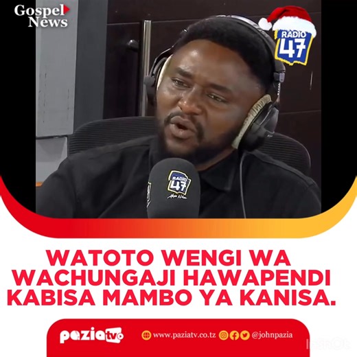 Muimbaji Wa Muziki Wa Injili Nchini Kenya,aliyewahi kutamba na Wimbo Lingala ya Yesu, Rev: @therealpitson ameelezea sababu inayopeleka watoto wengi wa Wachungaji Kutopenda Kabisa Mambo Ya Kanisani. SWALI: Mbona watoto wengi wa wachungaji hawapendi kabisa mambo ya kanisa? Follow @paziatv Kwa Habari Kubwa za Gospel | Pazia TV