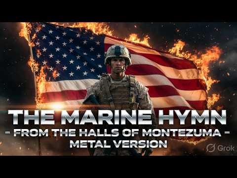 THE MARINE HYMN = FROM THE HALLS OF MONTEZUMA - (HEAVY METAL COVER) — FULL CINEMATIC TRIBUTE