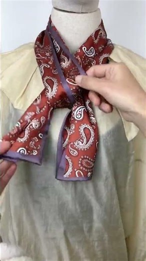 Complete Guide to Scarf Tying Methods ScarfTyingMethods ScarfTutorial Course