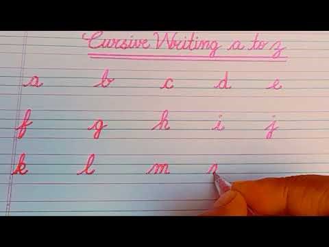 How to write a to z | Cursive abcd | Cursive handwriting practice abcd | abcd | a to z @Wiseykidz