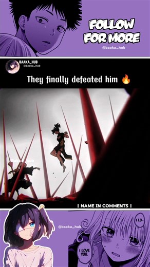 They finally defeated him 🔥[Hell’s Paradise Season 2]#anime#baakahub #hellsparadise #sad#gabimaru