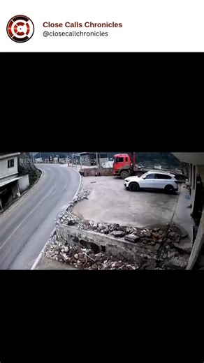 CloseCallsChronicles on Instagram: "A quiet corner road becomes the scene of a terrifying accident when a speeding car loses control on the bend. As it tries to turn, the vehicle skids, slips off the road, and crashes down the rocky slope. The driver barely manages to escape injury as the car lands violently below. Curved roads are dangerous, especially when drivers underestimate speed or road conditions. Wet surfaces, gravel, and tight angles can turn a simple turn into a fatal mistake. This vi