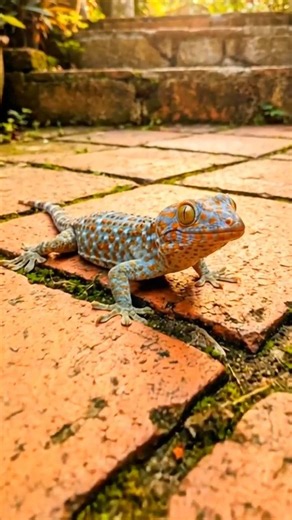 When Tokay See People #shorts #lizards #geckos