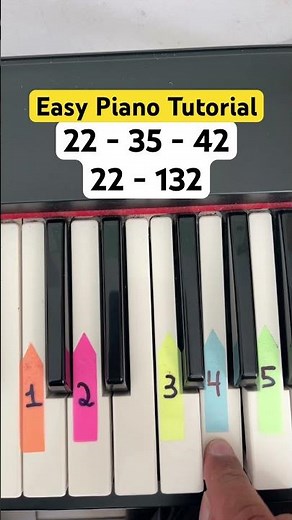 🎹 Easiest Piano Tutorial Ever